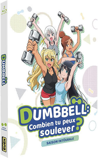 Dumbbell Combien tu Peux soulever manga anime bluray dvd