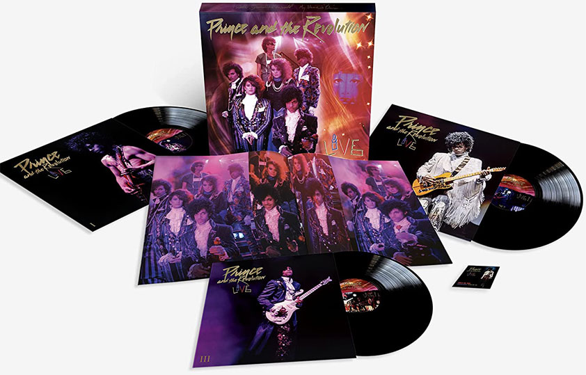 Prince Revolution Live coffret 3LP vinyl box deluxe edition