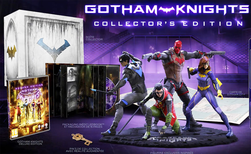 gotham knights ps5 xbox edition collector steelbook