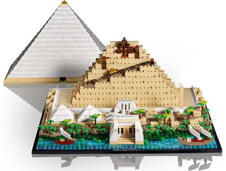 lego pyramide gize collection Architectur 21058