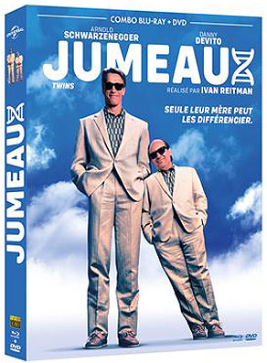 Jumeaux comedie arnold schwarzenegger film bluray dvd