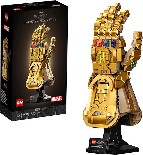 Lego gant infinite Marvel 76191 Infinity Gauntlet Thanos Marvel avengers
