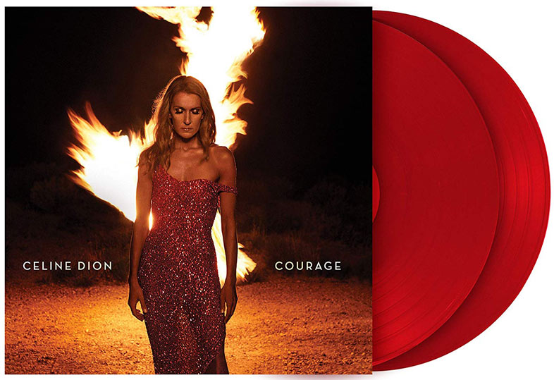 Celine dion courage double vinyle edition limitee courage nouvel album