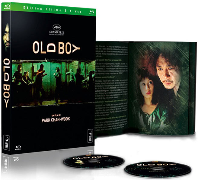 Old Boy blu ray DVD edition collector limitee