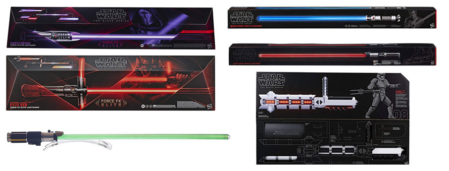Sabre Laser Star Wars collection Black Series collector