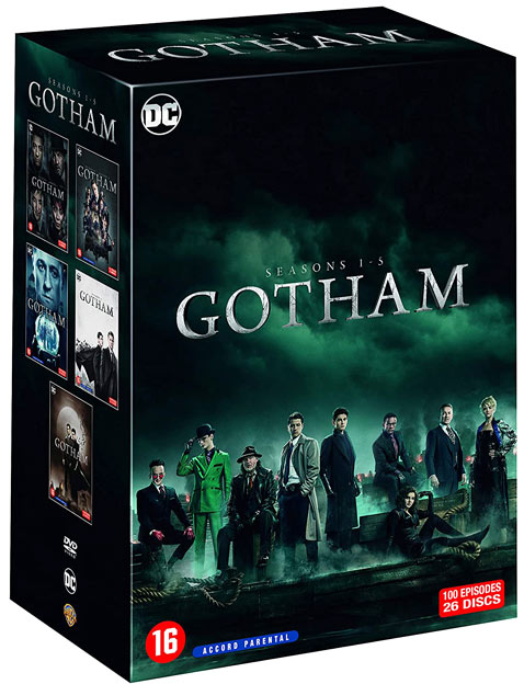 Gotham integrale serie coffret 5 saisons bluray dvd