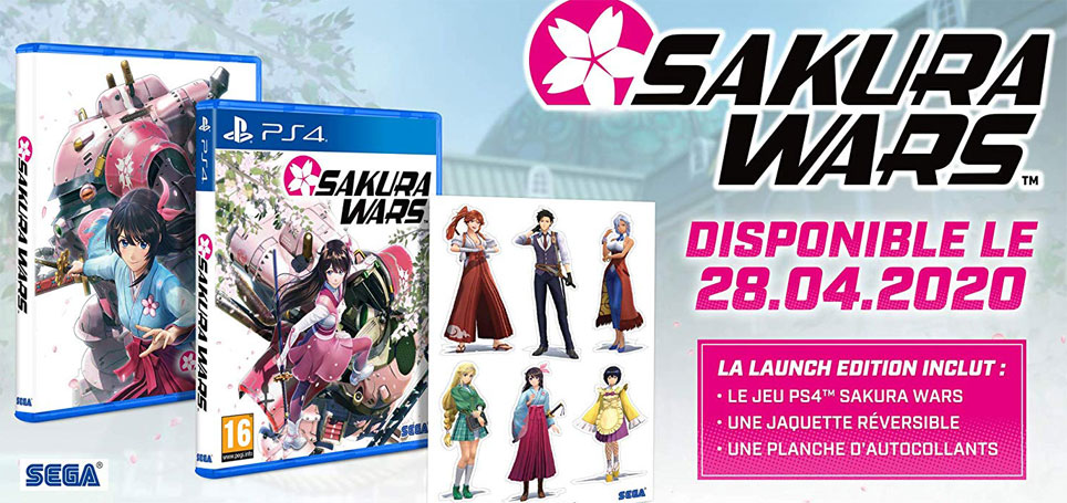 Sakura wars launch edition ps4