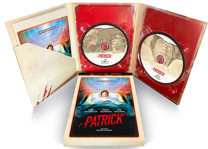 patrick le film en blu ray et DVD coffret collector version restauree