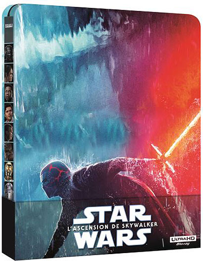 star wars 9 ascension skywalker Steelbook Blu ray 4K 3D