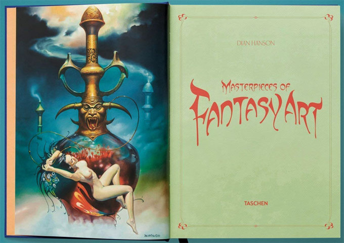 Artbook fantasy art sexy masterpiece livre de collection taschen