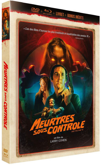 Meurtres sous controle edition collector bluray dvd god told me to