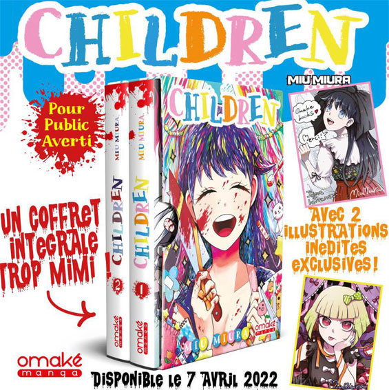 Children coffret collector manga tome 1 et 2 integrale