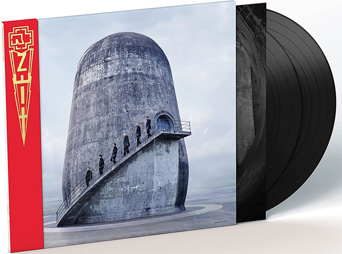 Rammstein zeit nouvel album 2022 Double Vinyle lp cd gatefold