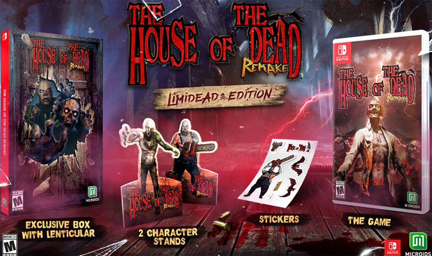 the house of the dead remake collector nintendo switch achat precommande 2022