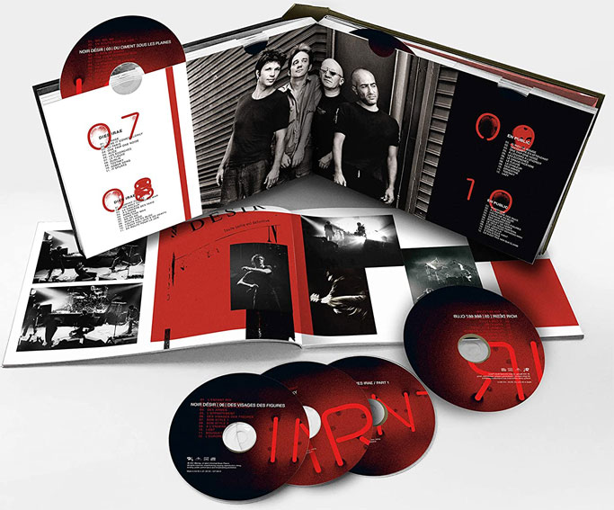 coffret integrale noir desir 18CD DVD livre art edition collector 2020