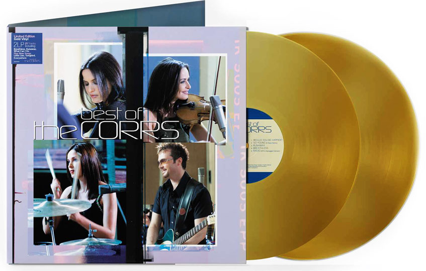 Best of TheCorrs vinyl 2lp colore gold edition limitee