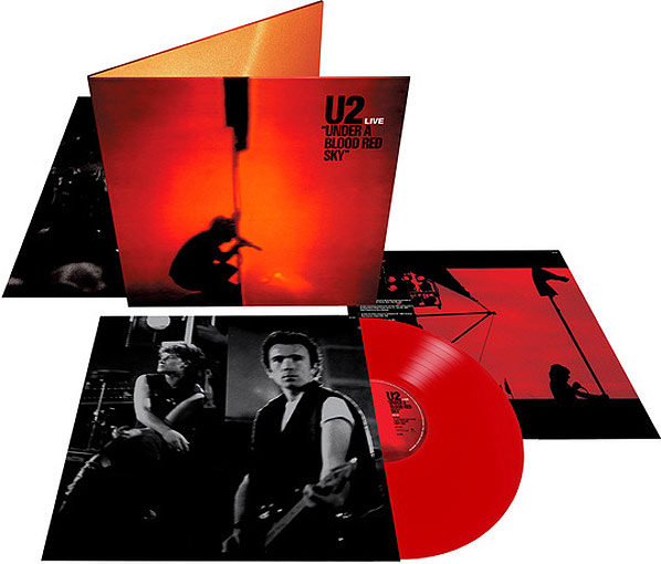 U2 live under blood red sky vinyl lp edition 40th