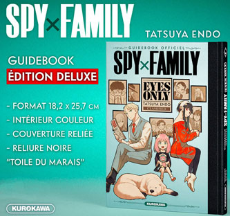 guidebook anime manga spyxfamily