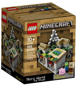 Lego-Minecraft-ideas-21105-Micro-world-Le-Village