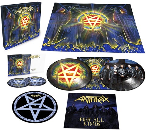 Anthrax-for-all-Kings-edition-collector-limitee-Vinyle-CD-LP-earbook