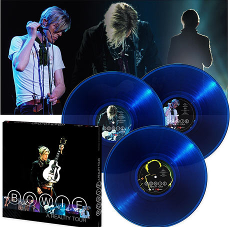 David-Bowie-Reaity-Tour-3-LP-triple-vinyle-Bleu-transparent-edition-limitee