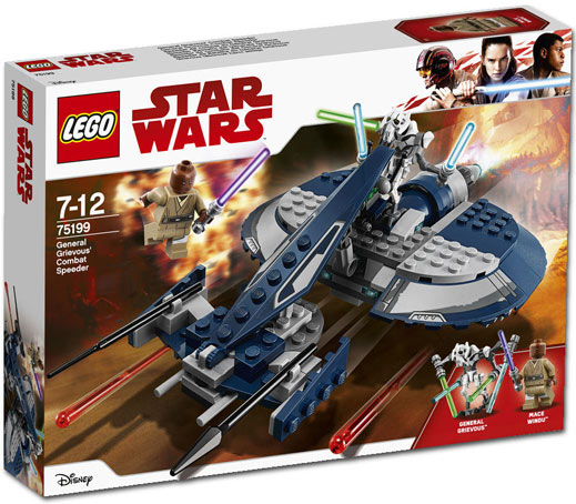 LEGO-STAR-WARS-2018-General-Grevious-speeder-75199