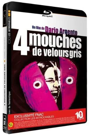 4 mouche de velours gris dario argento Blu ray DVD