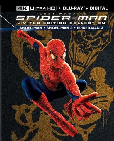 Spider-man-trilogie-sam-raime-Tobey-Maguire-Blu-ray-4K