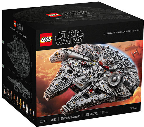 Faucon-millenium-75192-Lego-UCS-Collector-star-wars