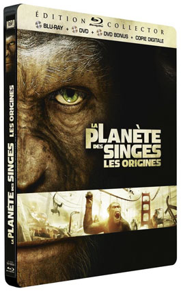 La-planete-des-singes-les-origines-Blu-ra-DVD-Stellbook-edition-collector