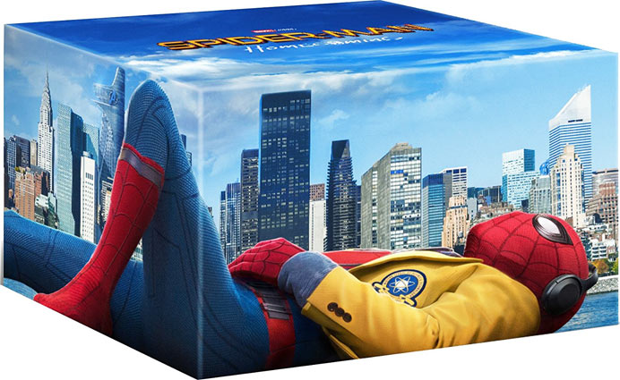 Coffret-collector-Spider-man-Bluray-3D-2017-Homecoming