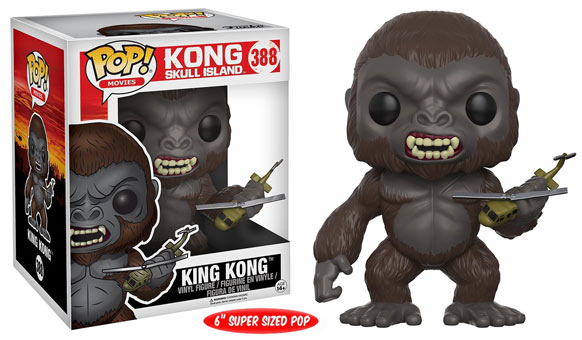Funko-pop-Kong-Skull-island-figurine-collection