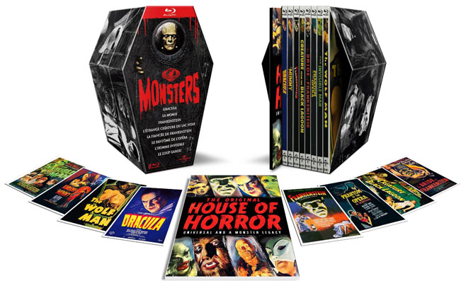 Coffret edition collector Universal Monster Bluray