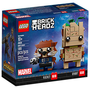 Figurine-groot-rocket-Lego-brick-headz-nouveaute