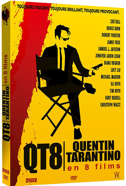 QT8 quentin tarantino 8 films Bluray DVD