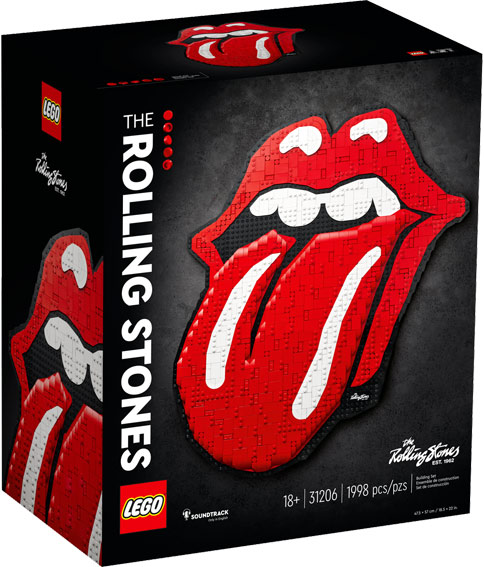 lego the rolling stones 31206 collection 2022
