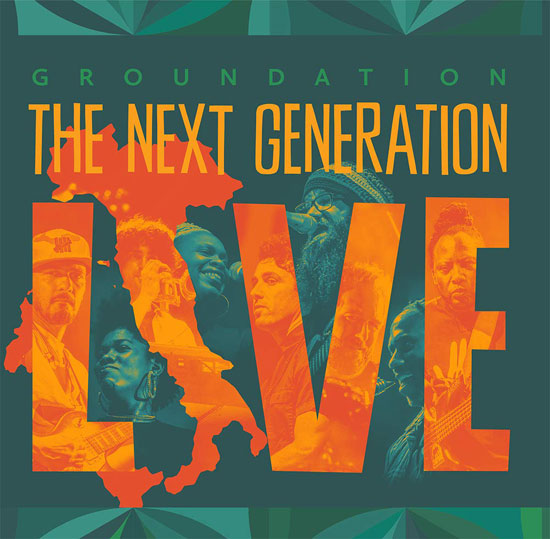 Groundation Next Generation Live vinyle CD album