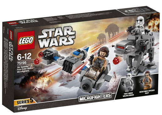 LEGO-75195-Star-Wars-Microfighter-Ski-Speeder-Quadripode-Premier Ordre-2018