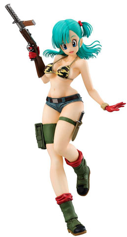 Figurine-Bulma-sexy-Dragon-Ball-Z-arme-fusil-armed-figure-collector