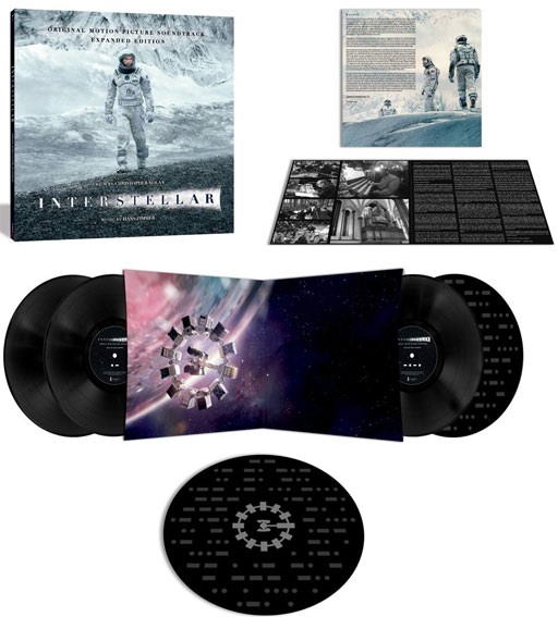 Interstellar 4 Vinyles LP 4LP edition expanded 2020 OST Soundtrack bande originale