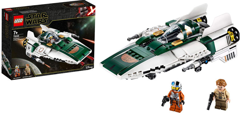 Lego 75248 A Wing star fighter star wars episode ix 9 Ascension skywalker