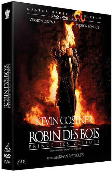 Robin des bois edition collector limitee Blu ray DVD kevin Costner