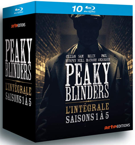Peaky Blinder integrale de la serie en coffret Blu ray