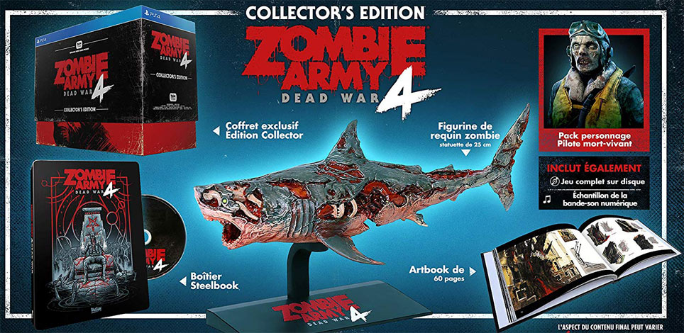 zombie army dead war 4 steelbook coffret collector requin