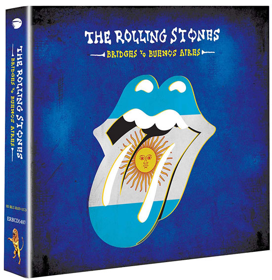 Live rolling stones bridges to buenos aires CD DVD Blu ray