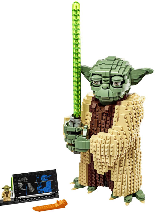 lego figurine Yoda collector 2019 noel star wars
