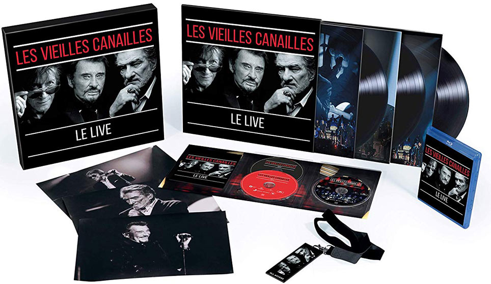 vielle canaille coffret collector Live edition limitee