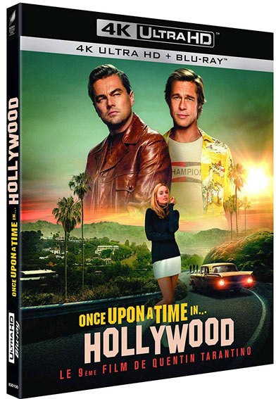 Once upon a time in Hollywood Blu ray 4K UHD DVD