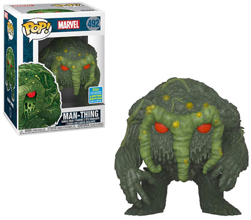 figurine funko pop exclusive convention swamp thing