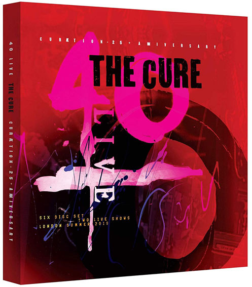 the cure 40 live Curaetion coffret blu ray cd 25 anniversary 25th